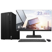 聯(lián)想 E77 I3-10105臺式機 4G 1T  23.6液晶顯示器
